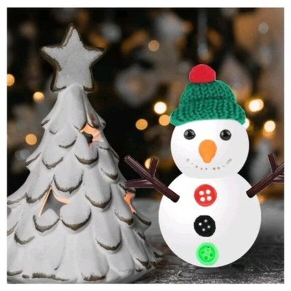 12 Pack Build a Snowman Kit Christmas Crafts Gift for Kids, Xmas Activities - Picture 7 of 7